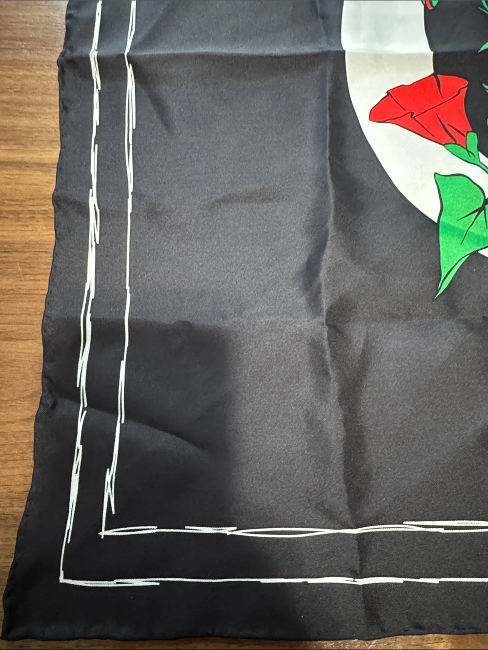 GANNI silk scarf